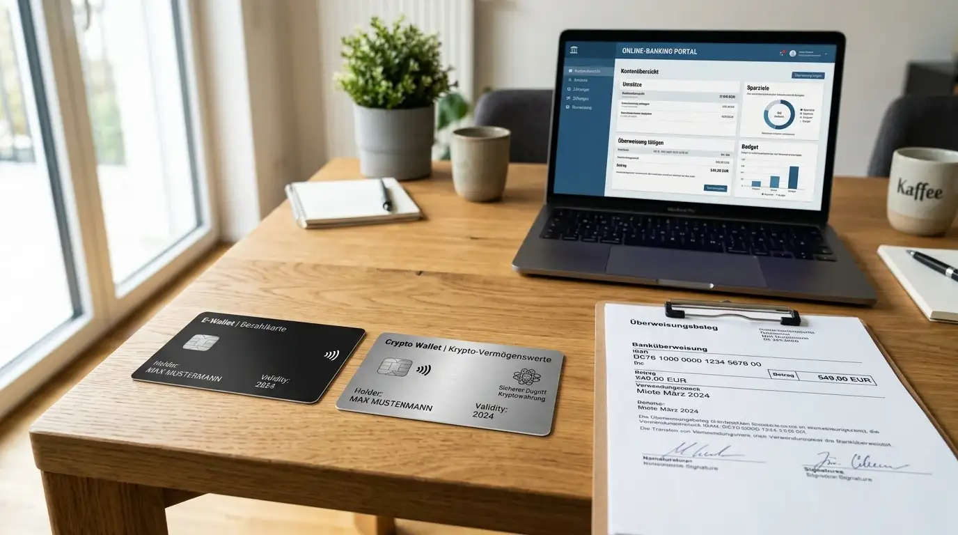 Auszahlungsalternativen mit E-Wallet und Krypto