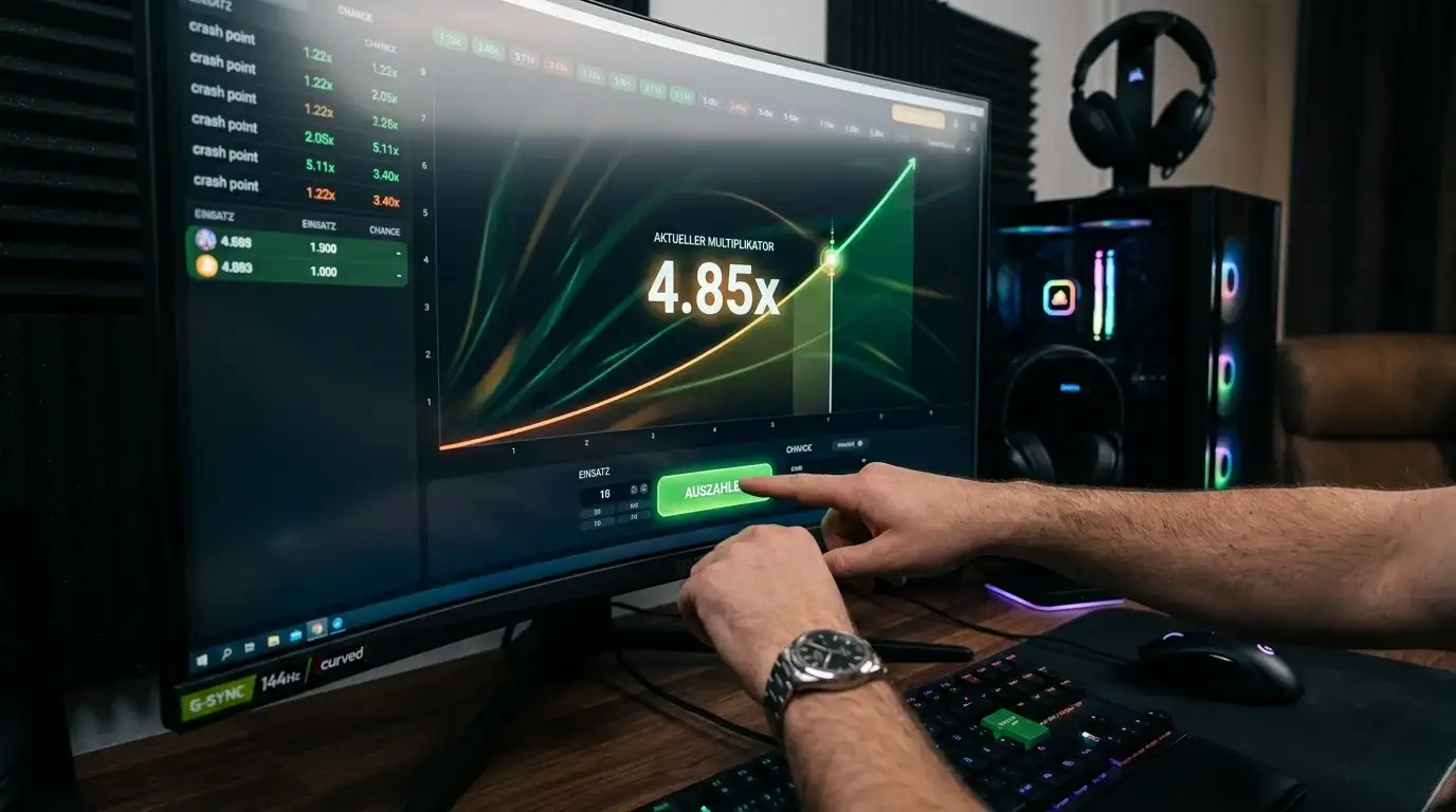 Detailgrafik: aviator multiplikator cashout – visuelle Einordnung
