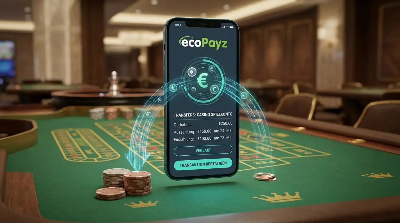 Österreichische ecoPayz-Casino-Spieler verwalten Ein- und Auszahlungen über digitale Geldbörse