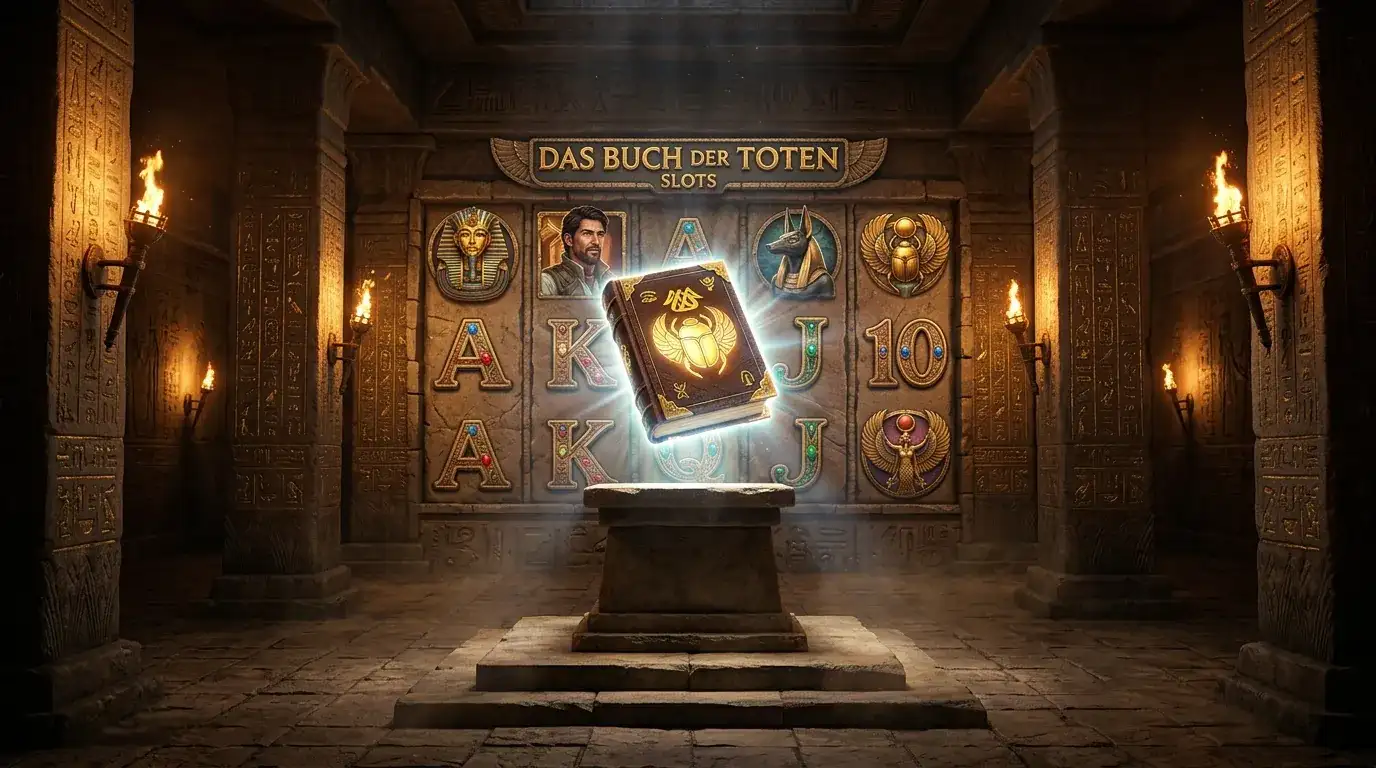 Detailgrafik: book of dead casino hero – visuelle Einordnung