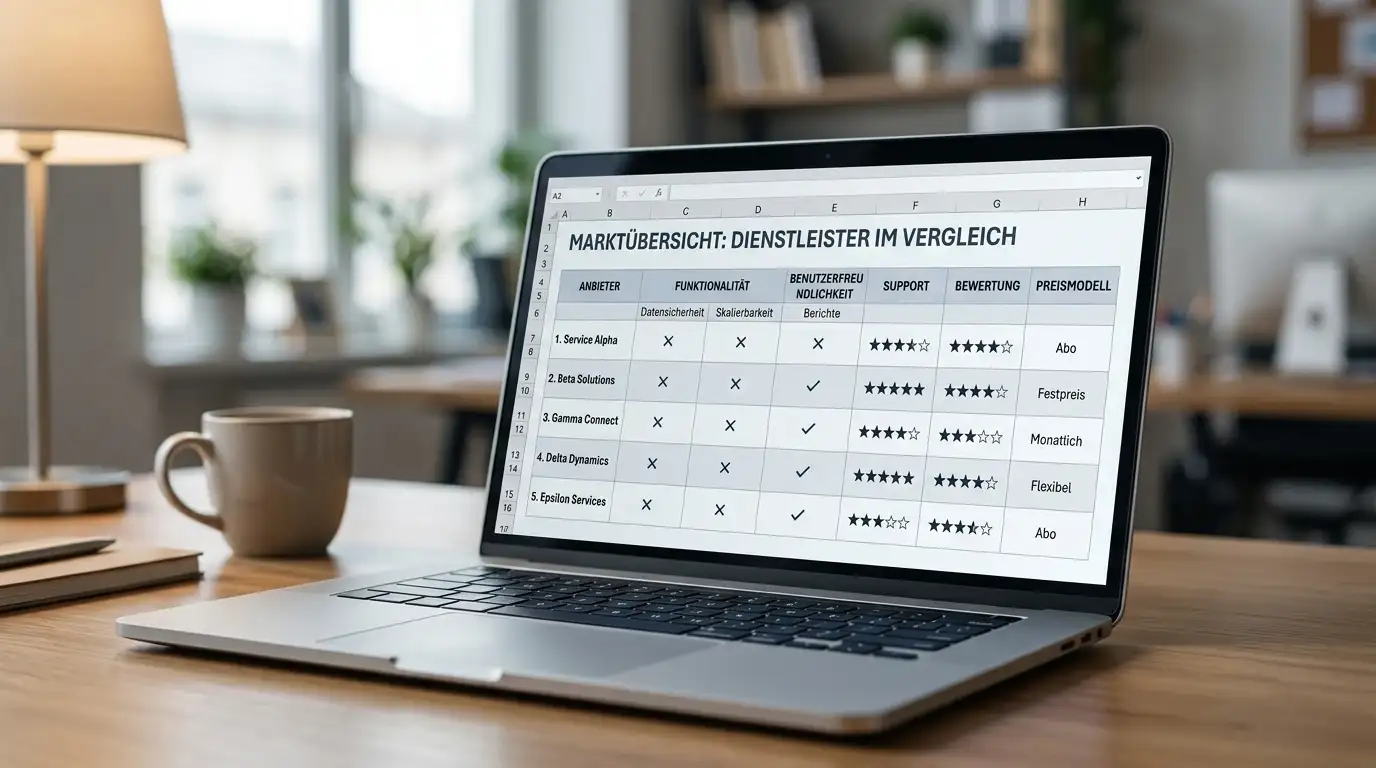 Vergleichstabelle mit Casino-Rankings und Bewertungskriterien