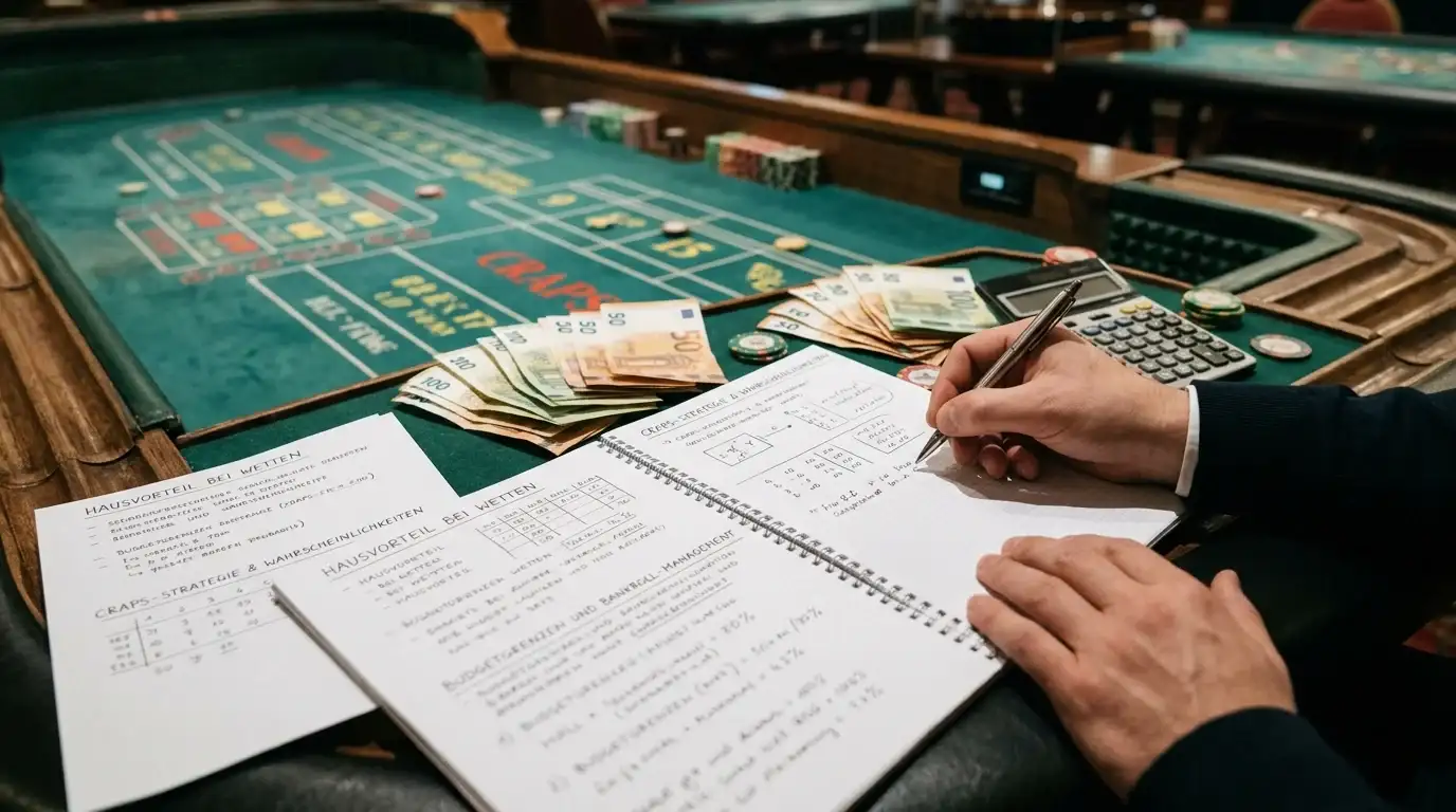 Detailgrafik: craps strategie – visuelle Einordnung