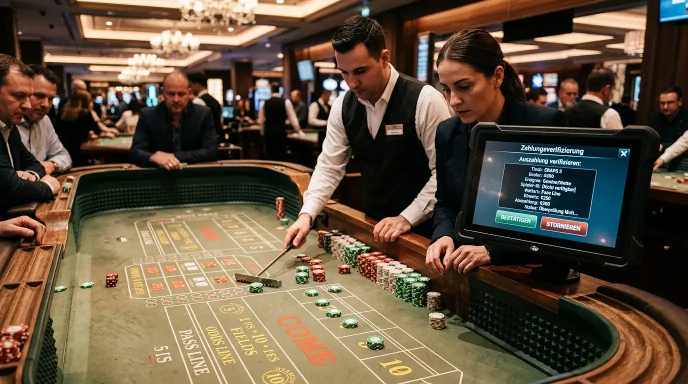 Craps Zahlungen
