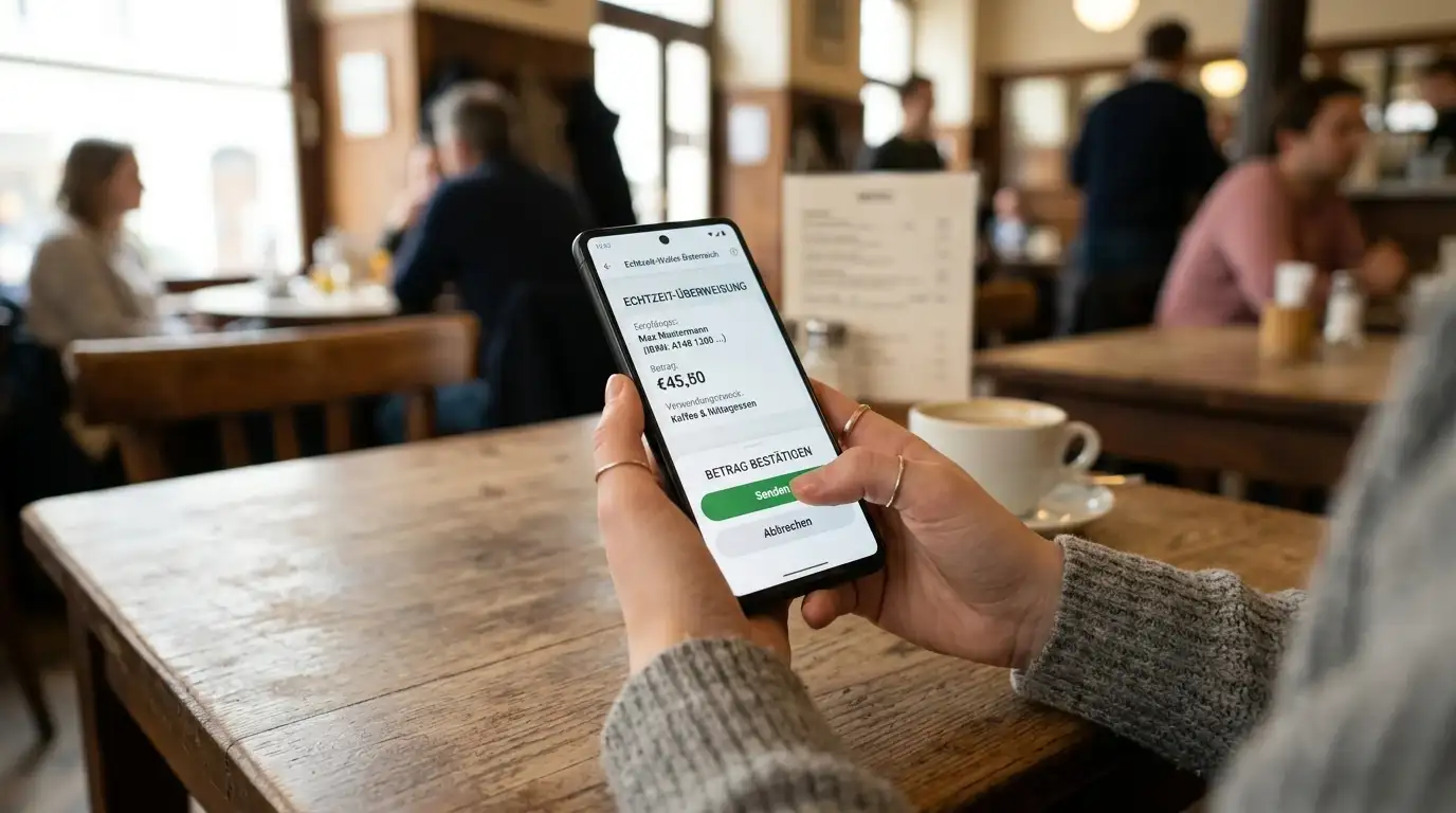 Echtzeit Instant und Verifizierung in Österreich