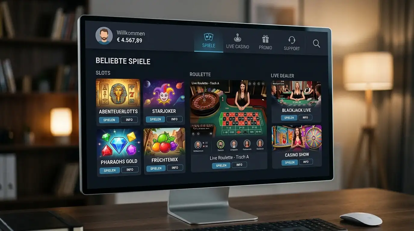 Slots und Live-Casino in Österreich