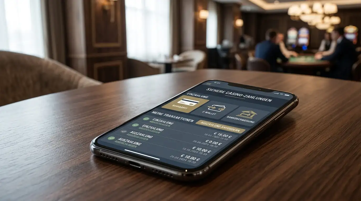 Zahlungen und Auszahlungen im Online-Casino