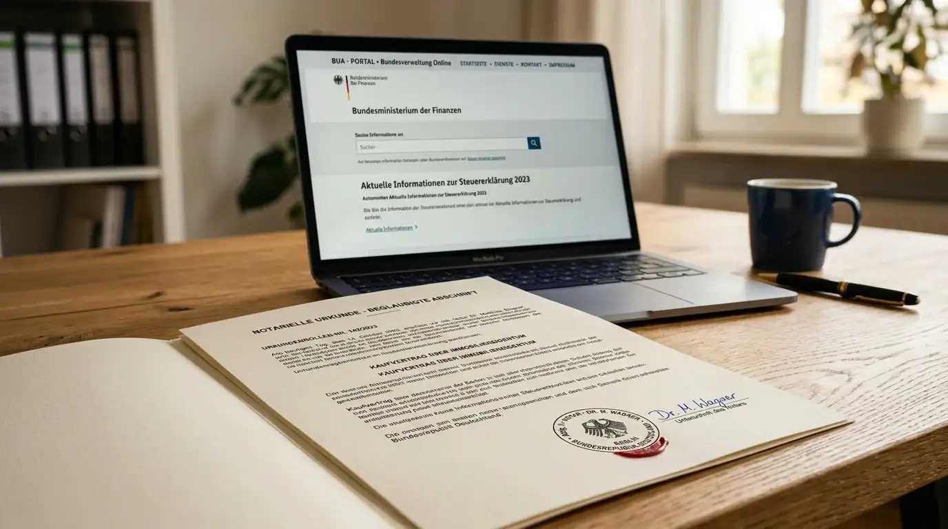 Österreichisches Rechtsdokument und Laptop auf einem Schreibtisch — Glücksspielrecht im Überblick