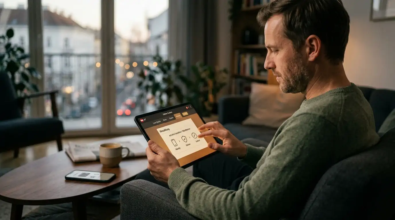 MuchBetter app QR code payment with Touch ID authentication on smartphone