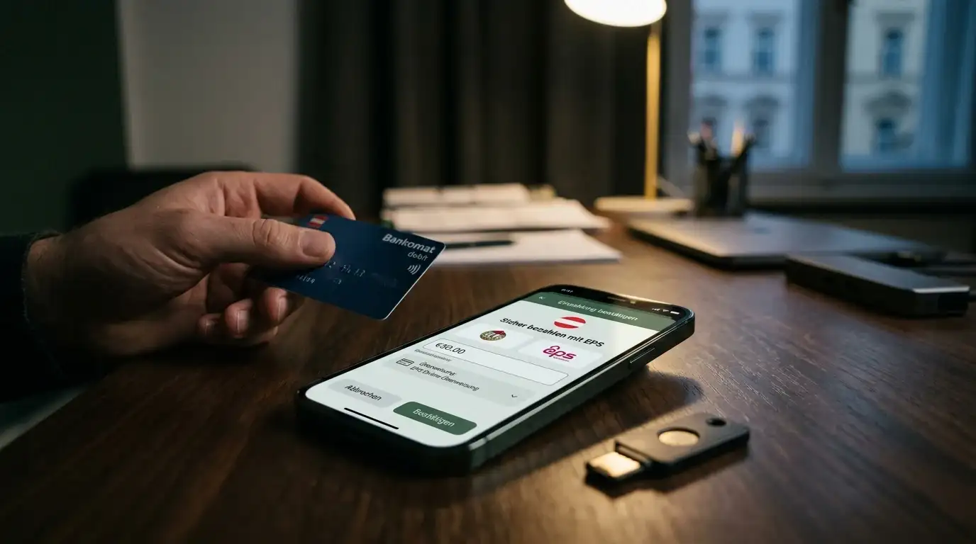 Austrian banking security: PSD2, TAN methods, TÜV certification, 2FA shield