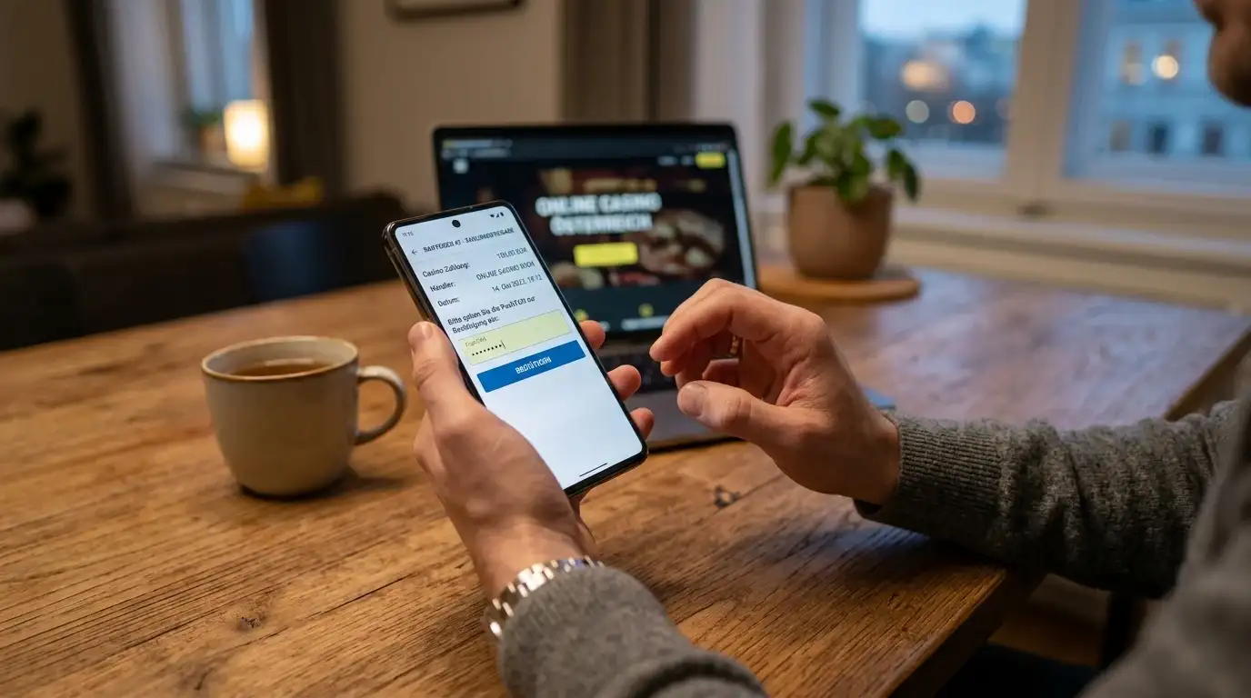 pushTAN mobile flow: Banking app with transaction and Touch ID authentication
