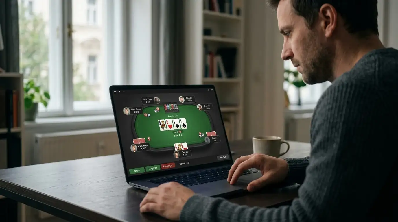Detailgrafik: online poker casinos hero – visuelle Einordnung