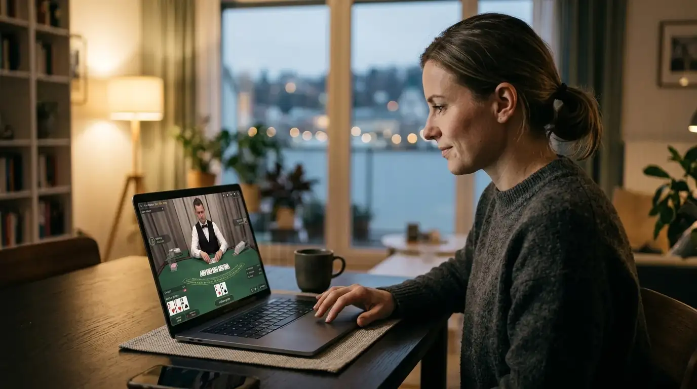 Online Poker Casinos Österreich 2026 — Live-Dealer-Tisch mit Casino Hold'em
