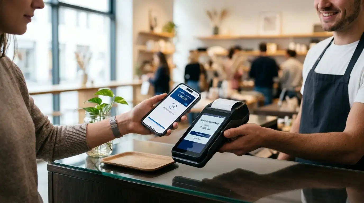 Einzahlung und Auszahlung mit revolut im Cashier