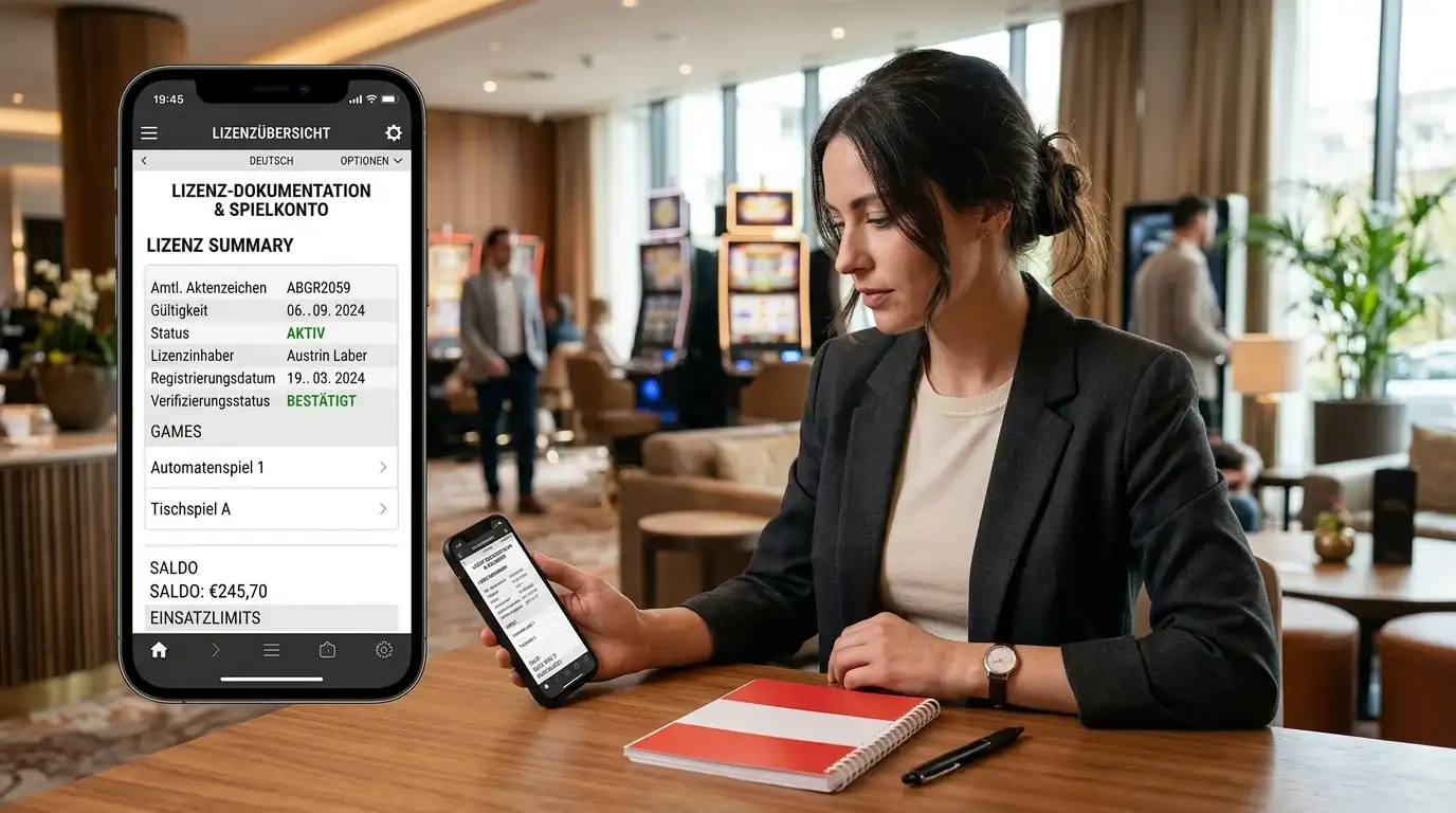 Neutrale Lizenzprüfung auf dem Smartphone für österreichische Spieler