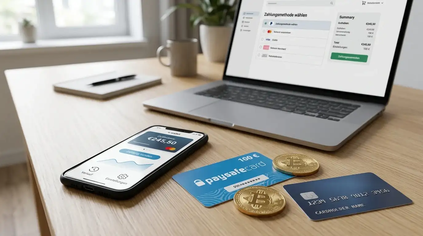 Zahlungsmethoden für 20 Euro Casino-Einzahlungen — Paysafecard, E-Wallets, Krypto